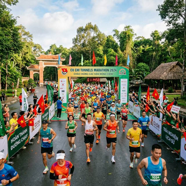 Cu Chi Tunnels Marathon